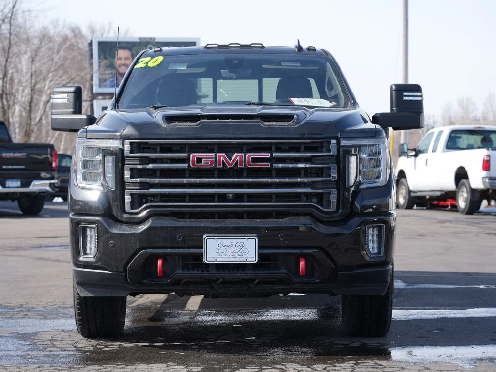 Used 2020 Black GMC AT4 image 8