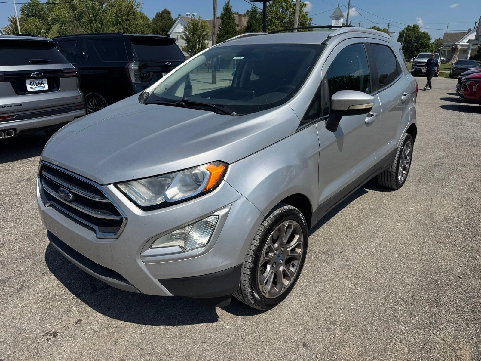 Used 2018 Ford Ecosport Titanium with VIN MAJ6P1WL0JC237414 for sale in Eminence, KY