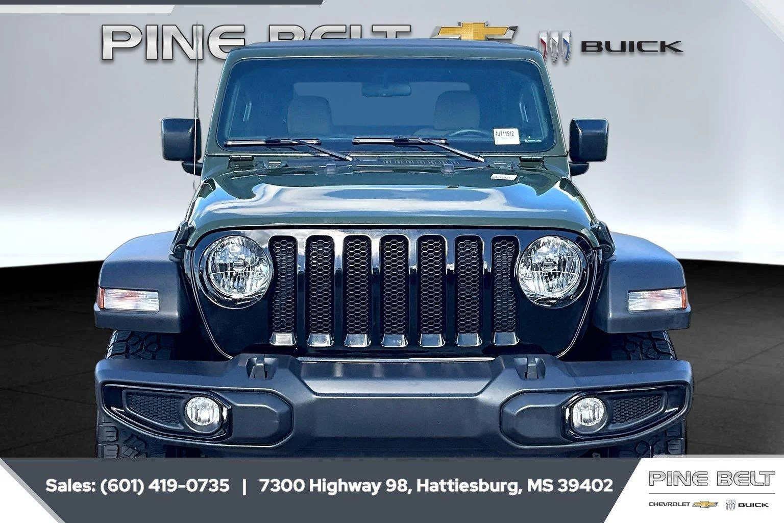Used 2023 Sarge Green Clearcoat Jeep Willys Sport image 3