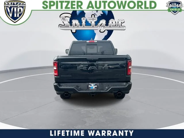 New 2026 Diamond Black Crystal Pearl-Coat Exterior Paint RAM Big Horn/Lone Star image 8
