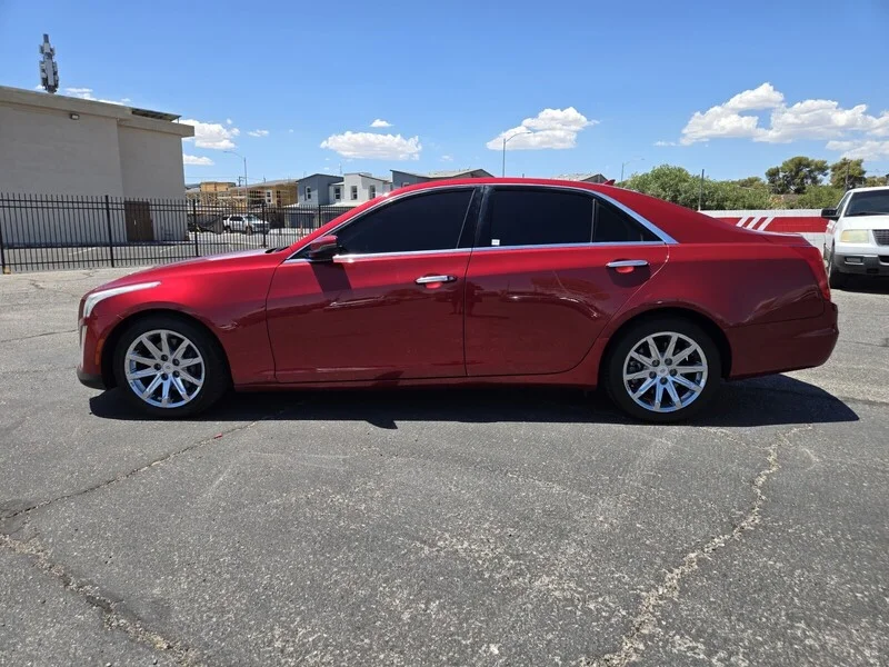 Used 2014 Red Obsession Tintcoat Cadillac Luxury RWD image 2