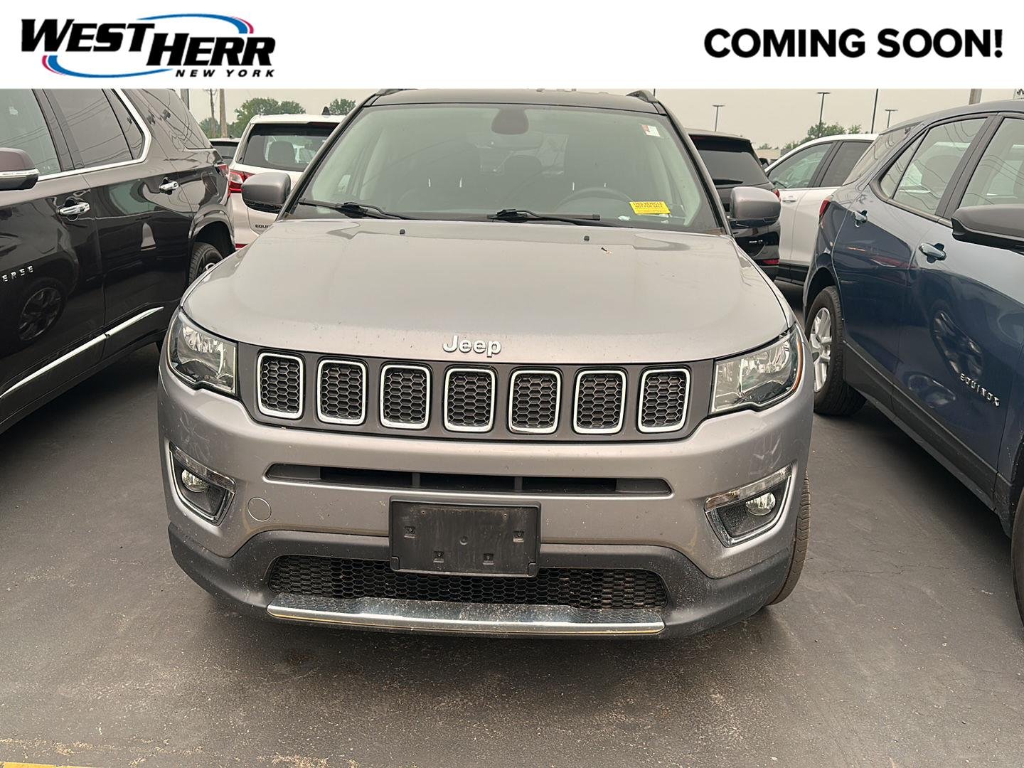 Used 2019 Billet Silver Metallic Clearcoat Jeep Limited image 1