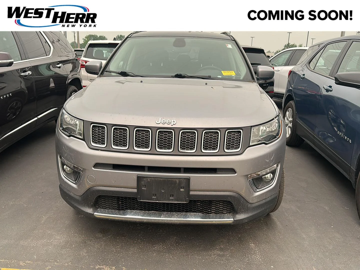 Used 2019 Billet Silver Metallic Clearcoat Jeep Limited image 1