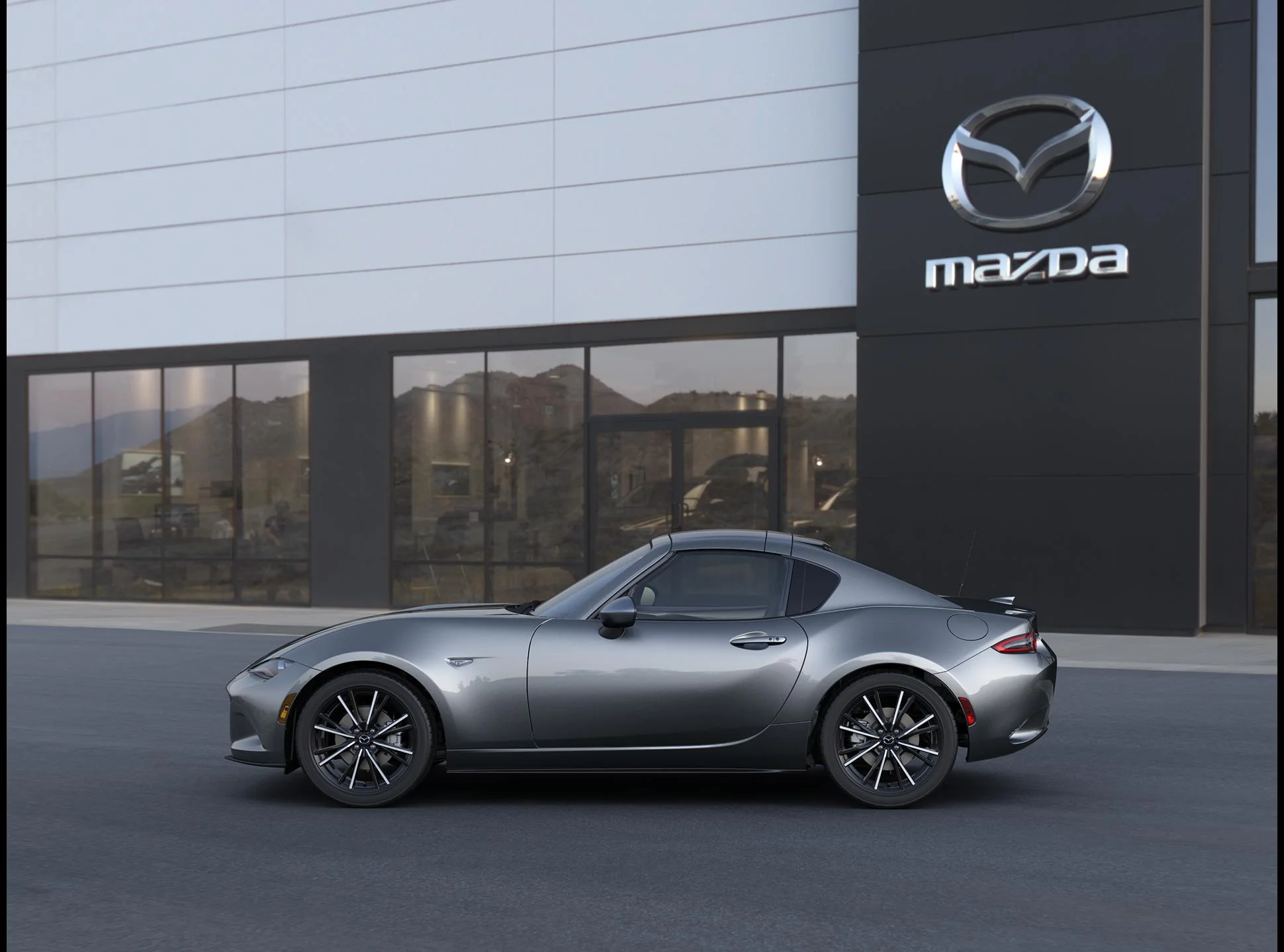 New 2026 Machine Gray Metallic Mazda Grand Touring image 3