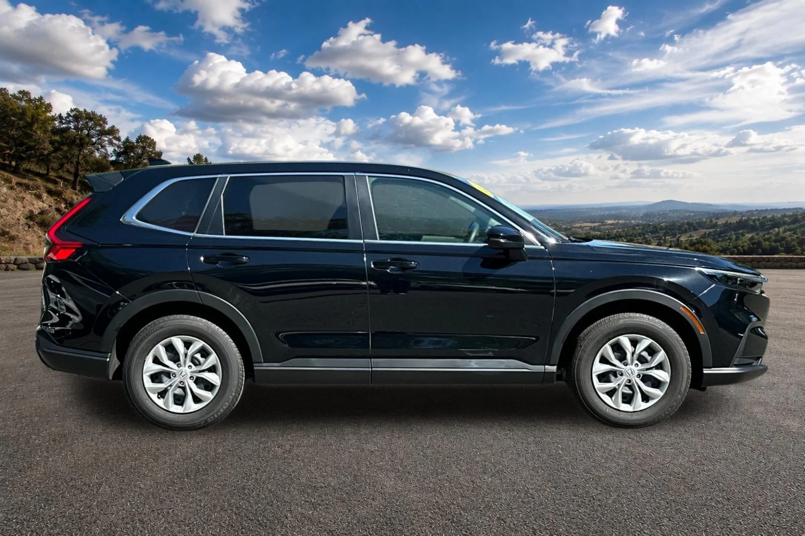 Used 2025 Crystal Black Pearl Honda LX image 3