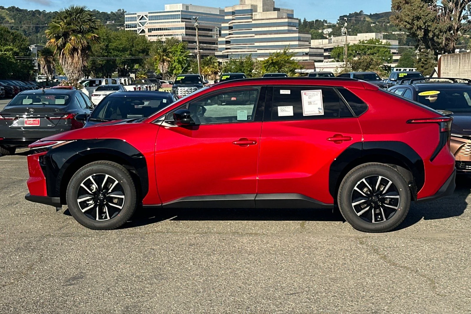 New 2026 Red Toyota XLE Plus image 8