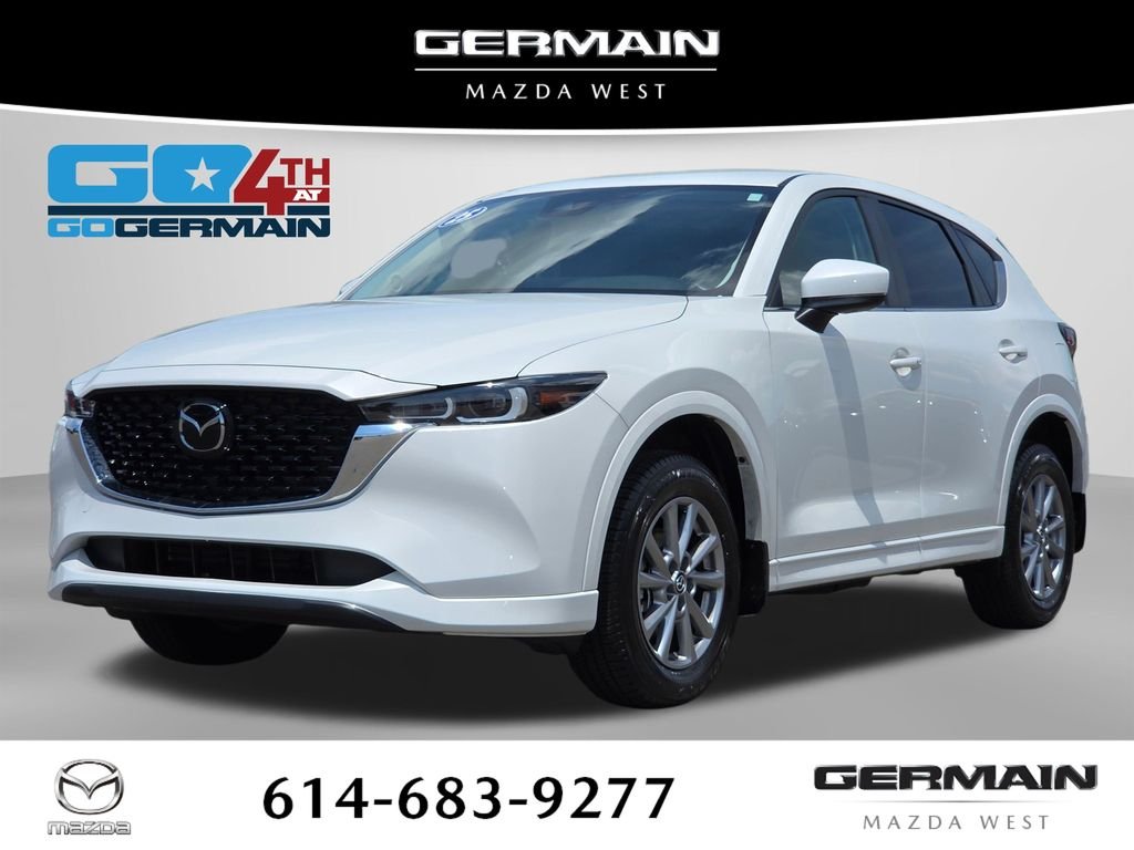 Certified Used 2025 White Mazda 2.5 S Select Package image 1