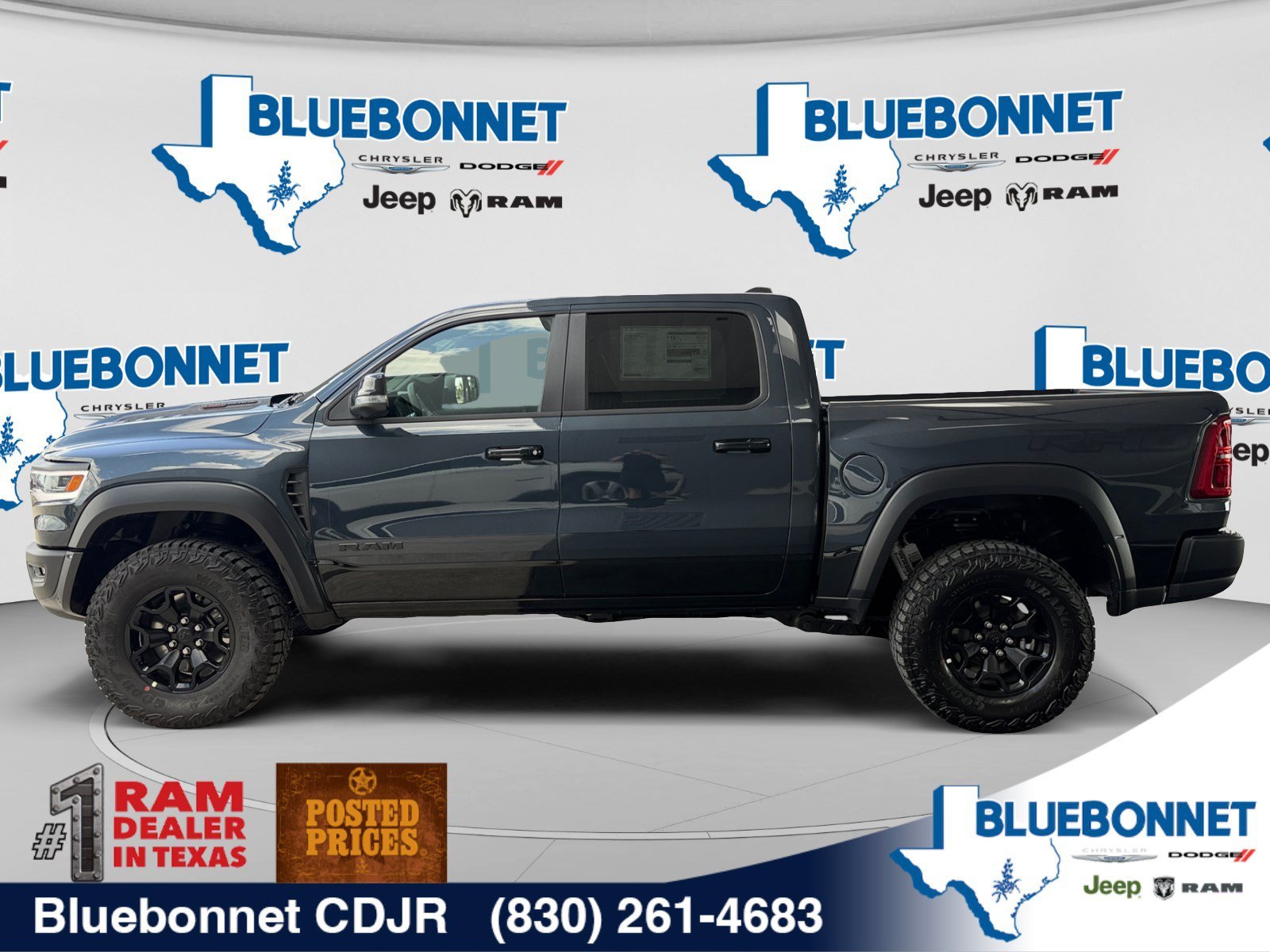 New 2026 Forged Blue Metallic Exterior Paint RAM RHO image 8
