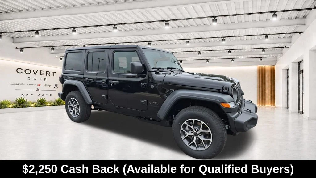 New 2026 Black Jeep Sport S image 1