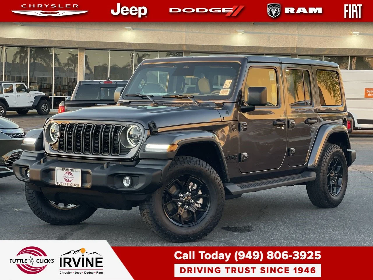 New 2026 Granite Crystal Metallic Clear-Coat Paint Jeep California Edition image 1