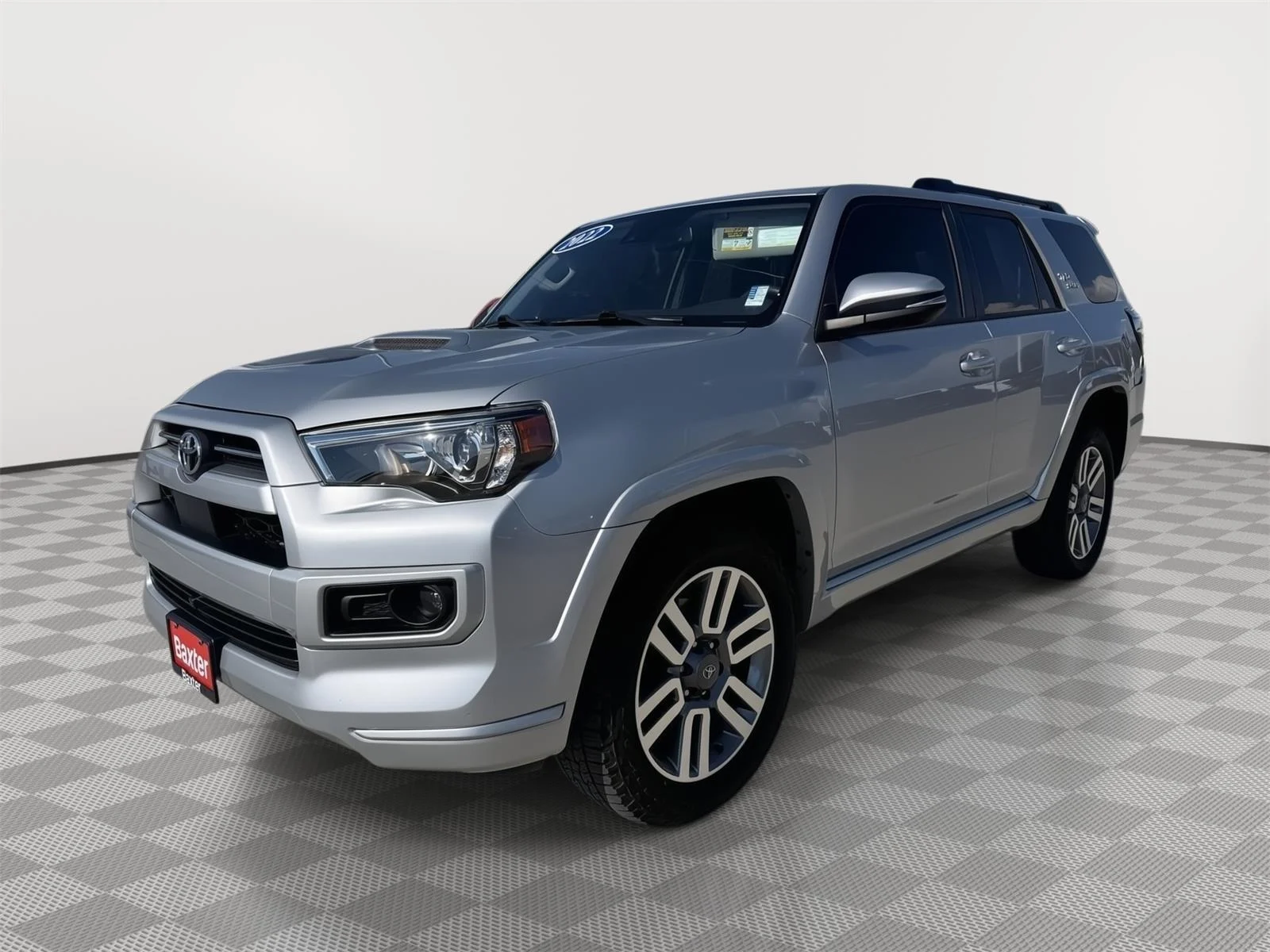 Used 2022 Classic Silver Metallic Toyota TRD Sport image 3