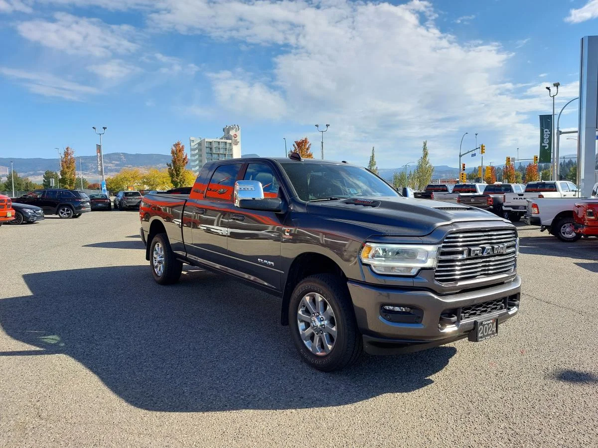 New 2024 Grey RAM Laramie 4x4 Mega Cab 6