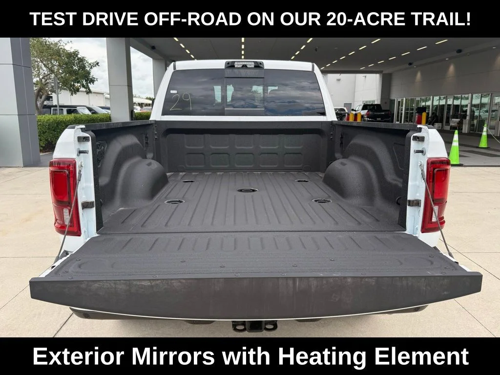 New 2026 Bright White Clear-Coat Exterior Paint RAM Laramie image 41