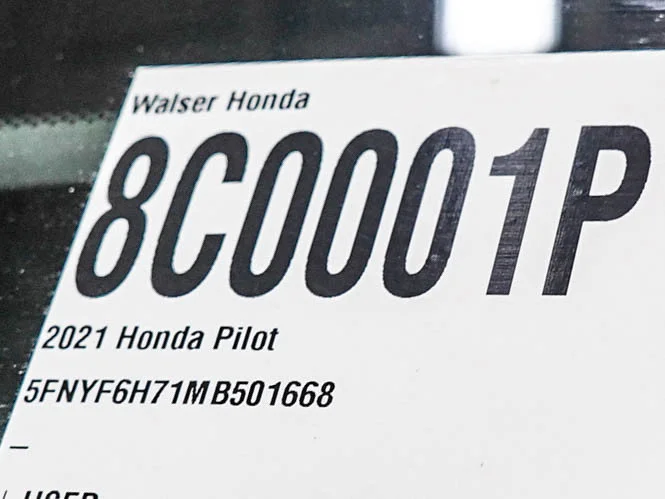 Used 2021 Crystal Black Pearl Honda Black Edition AWD image 34