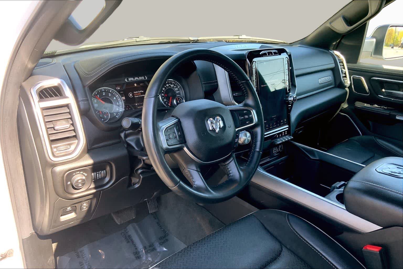 Used 2023 Bright White Clearcoat Ram Laramie image 18