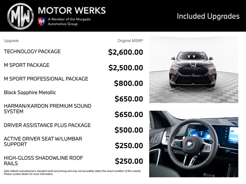 New 2026 Black BMW xDrive28i image 4