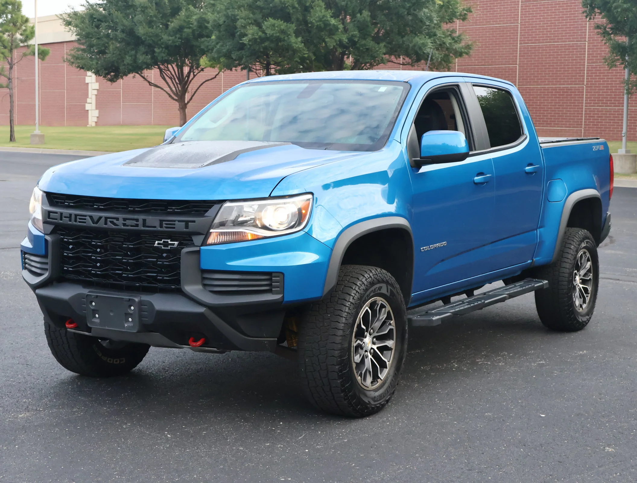 Used 2022 Bright Blue Metallic Chevrolet 4WD ZR2 image 30