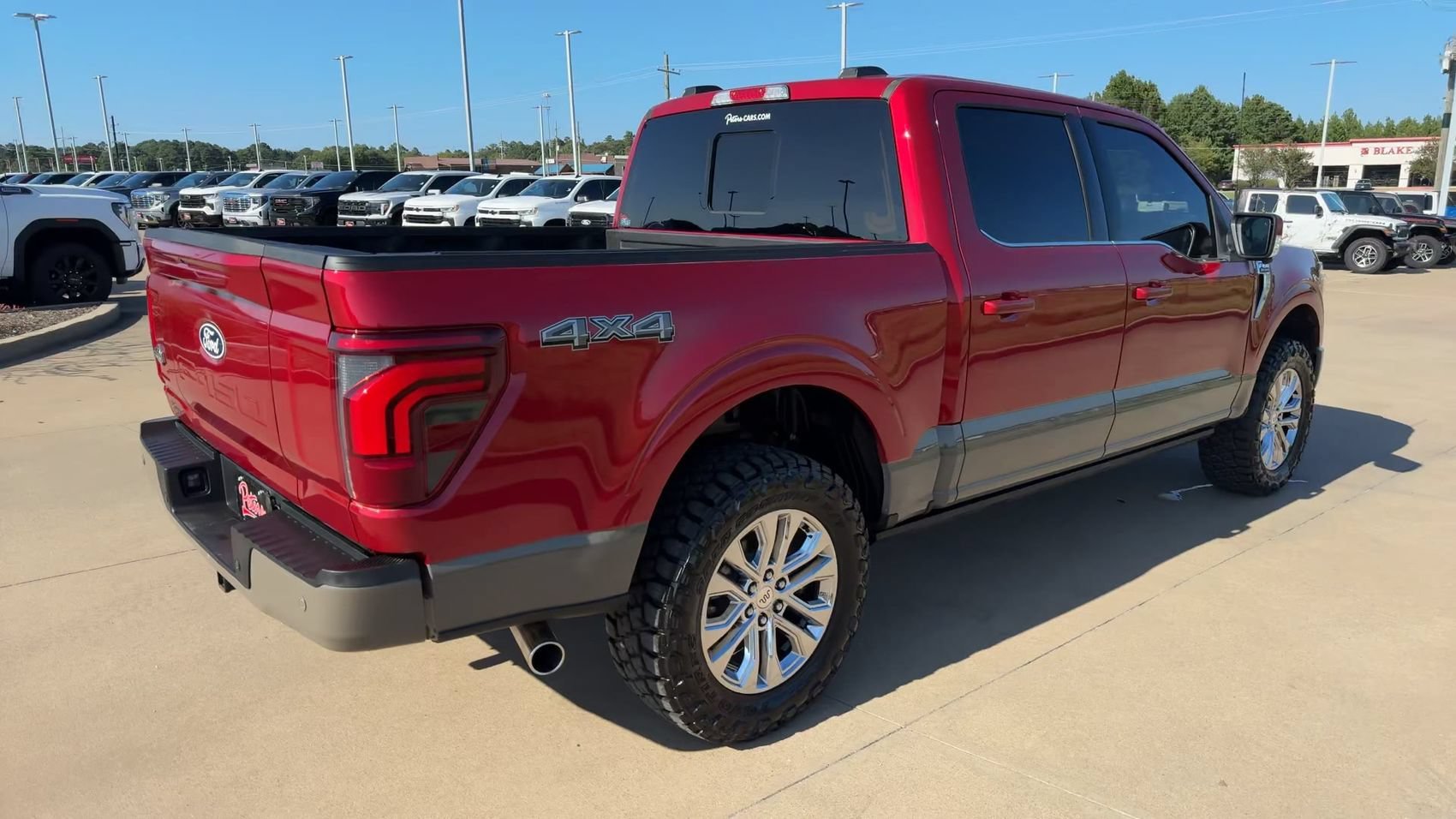 Used 2025 Red Ford King Ranch image 9