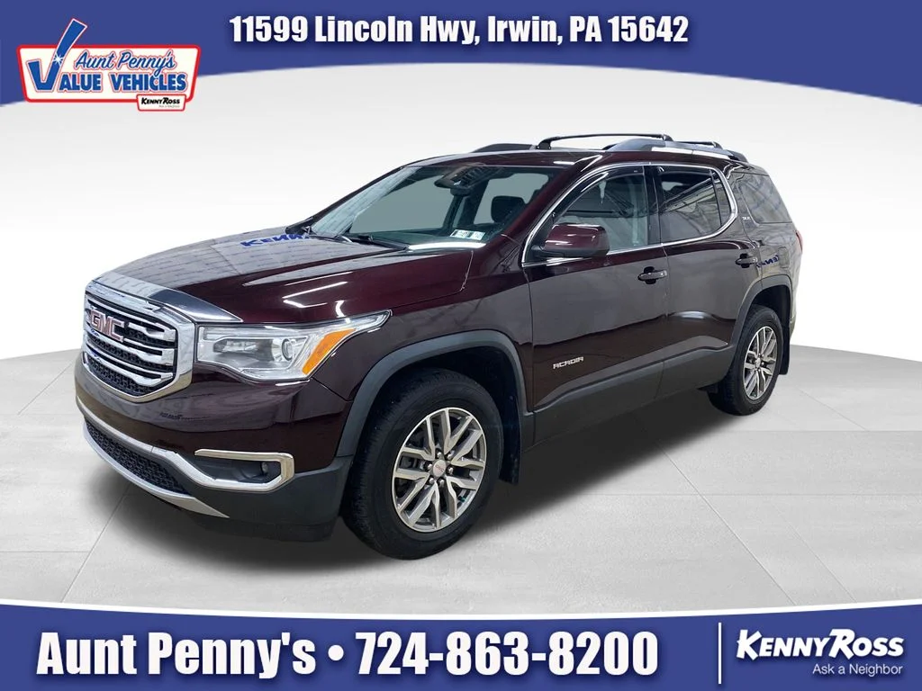 Used 2017 Red GMC SLE-2 image 1