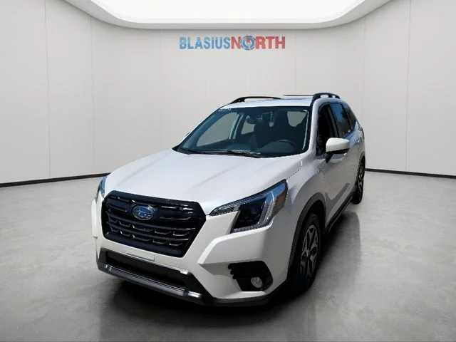 Used 2022 White Subaru Premium image 1