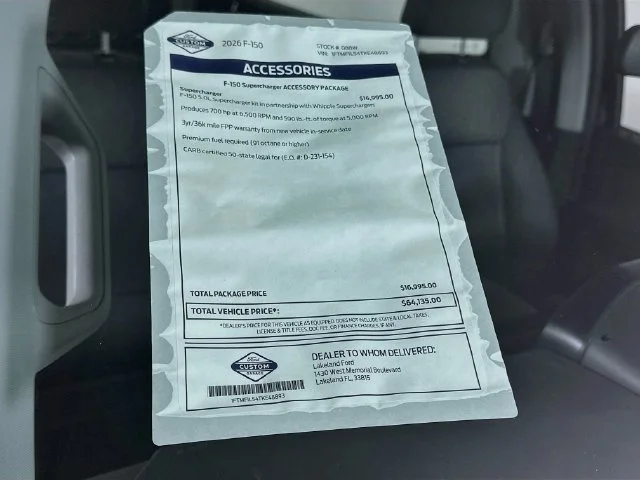 New 2026 Black Ford XL image 2