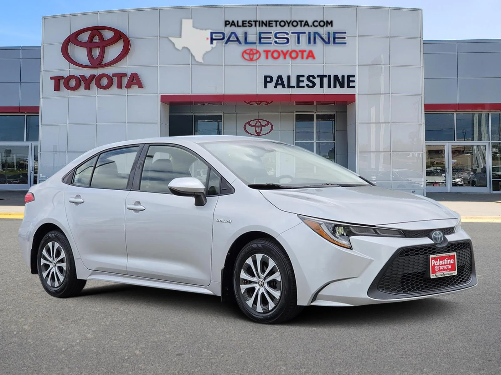 Used 2020 Silver Toyota Hybrid LE CVT (Natl) image 1
