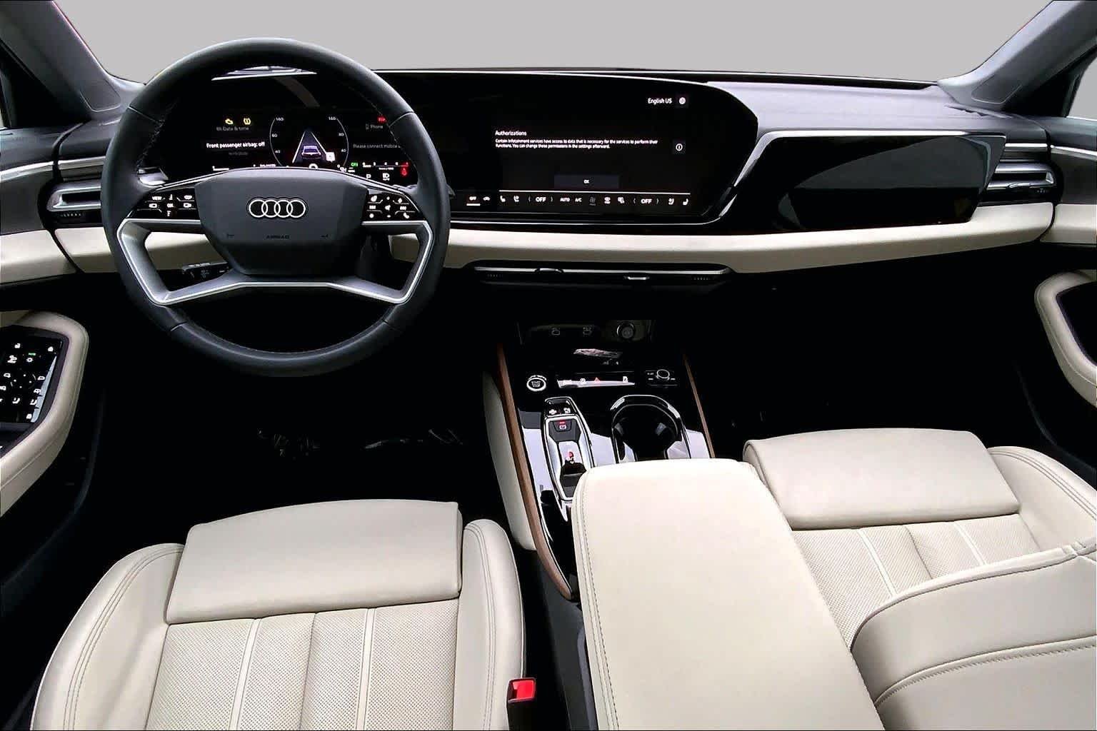 Used 2025 Glacier White Metallic Audi Premium Plus image 16