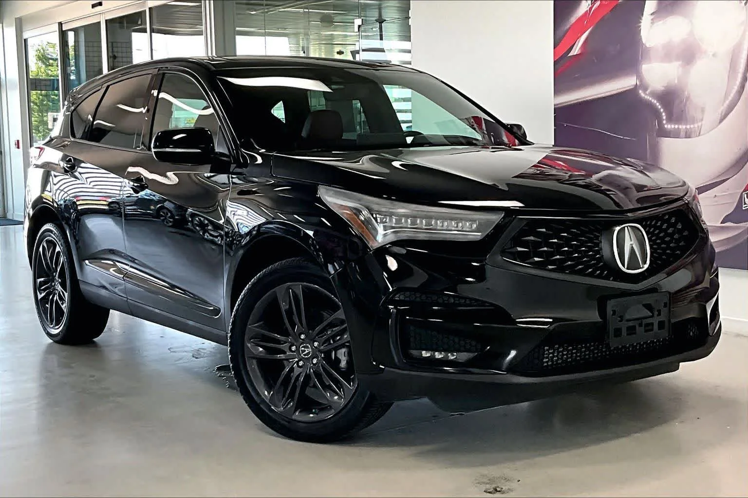 Used 2019 Majestic Black Pearl Acura SH-AWD A-Spec image 19