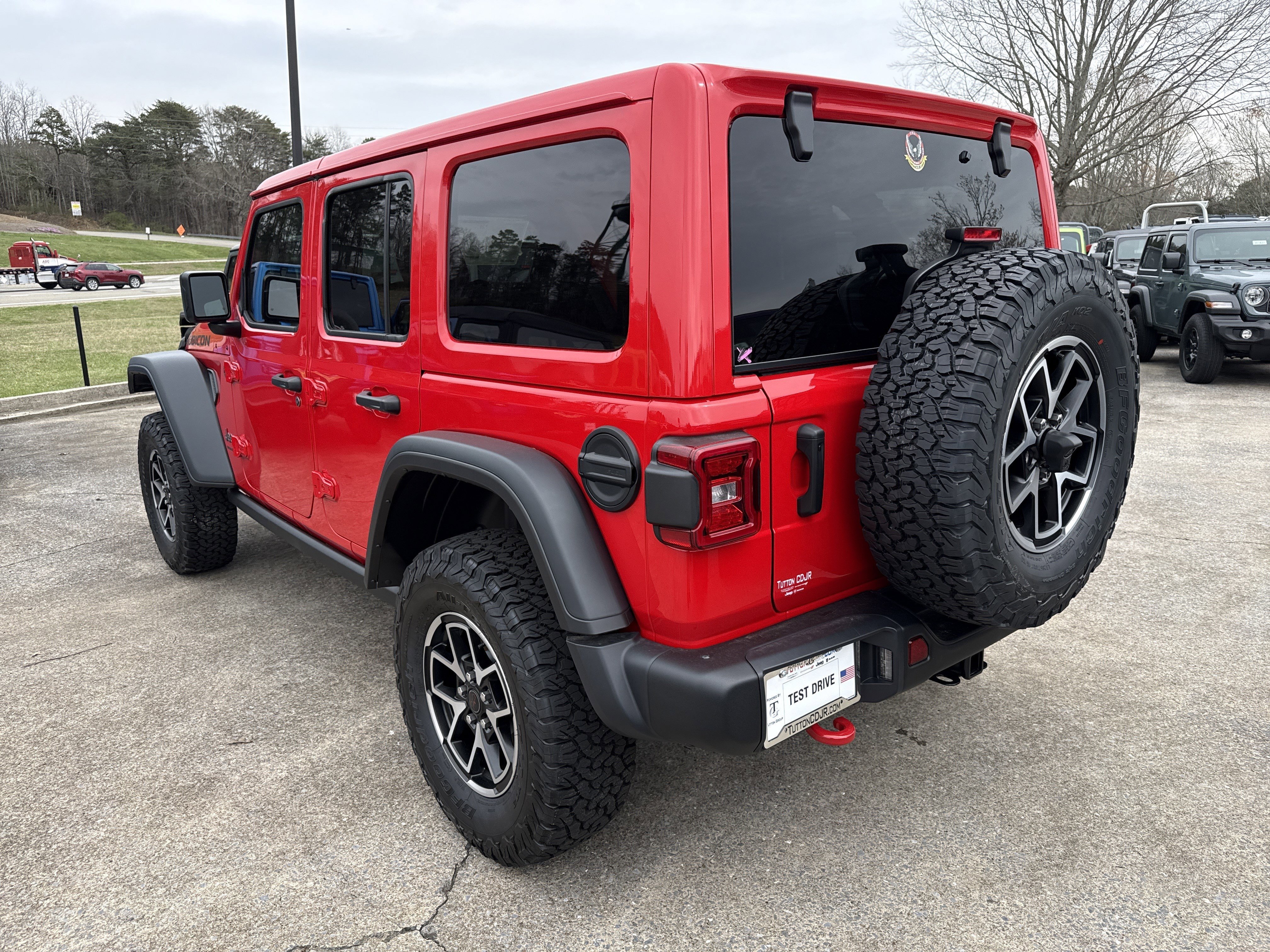 New 2026 Firecracker Red Clearcoat Jeep Rubicon image 5