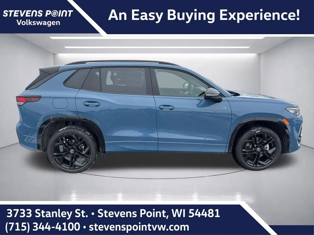 New 2026 Monterey Blue Pearl Volkswagen 2.0T SE R-Line Black image 6