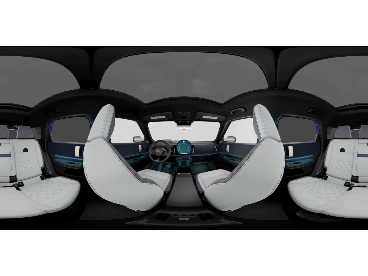 New 2027 Blazing Blue Metallic MINI Iconic image 8