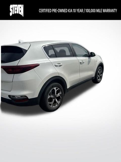 Certified Used 2021 White Kia LX image 5