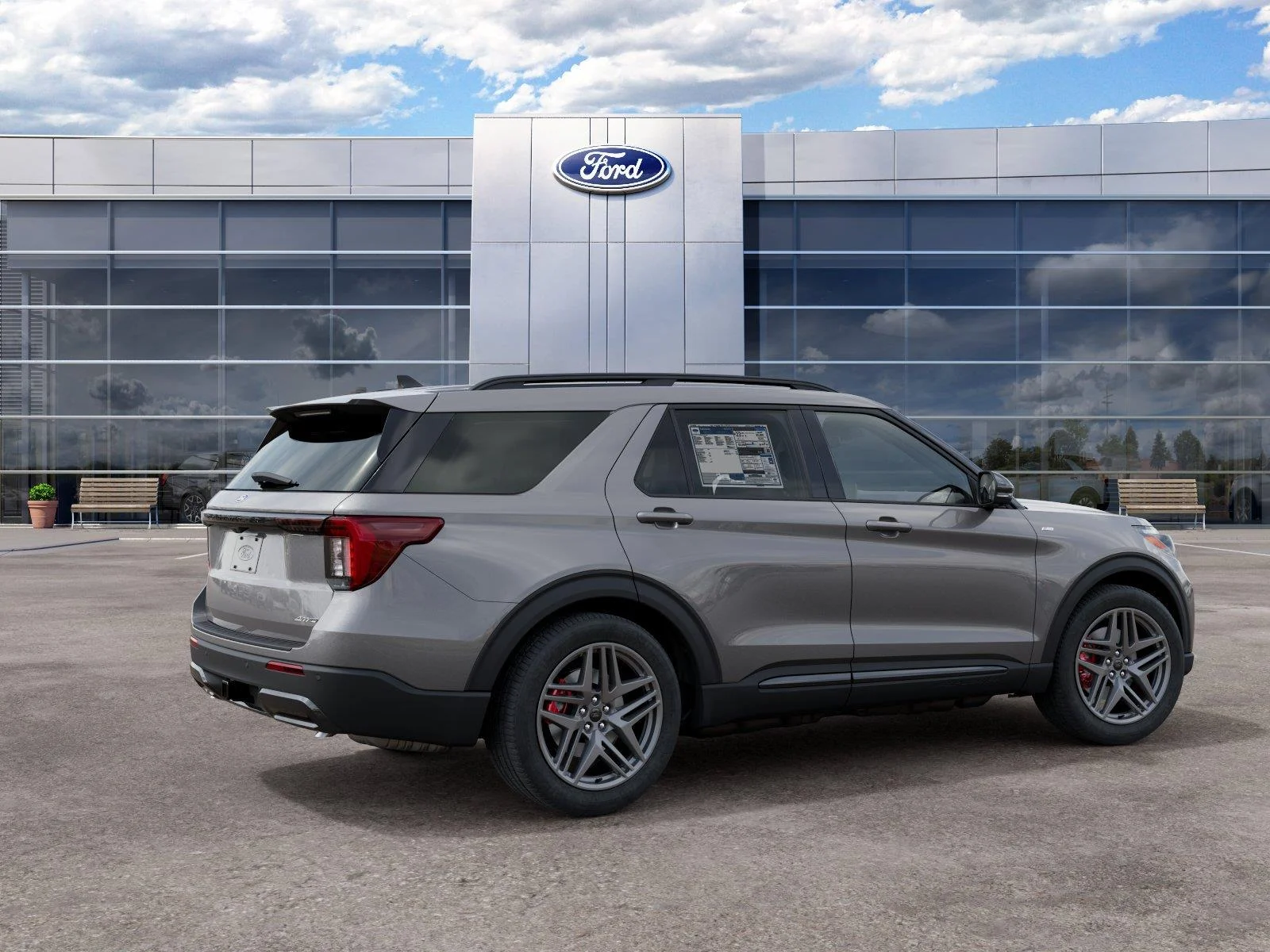 New 2027 Carbonized Gray Metallic Ford ST-Line image 6