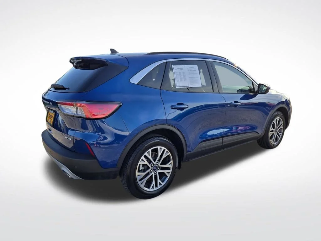 Used 2022 Blue Ford SEL image 3