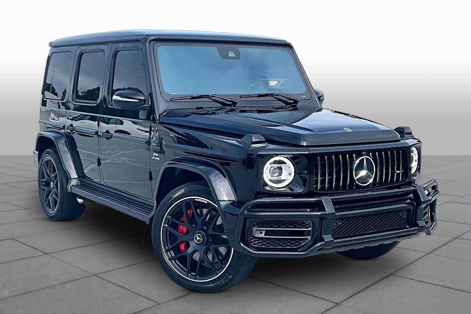 Used 2021 designo Platinum Black Metallic Mercedes-Benz AMG® G 63 image 3