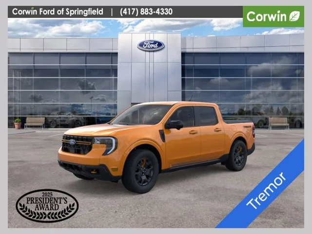 New 2026 Orange Fury Metallic Tri-Coat Ford Tremor® image 1