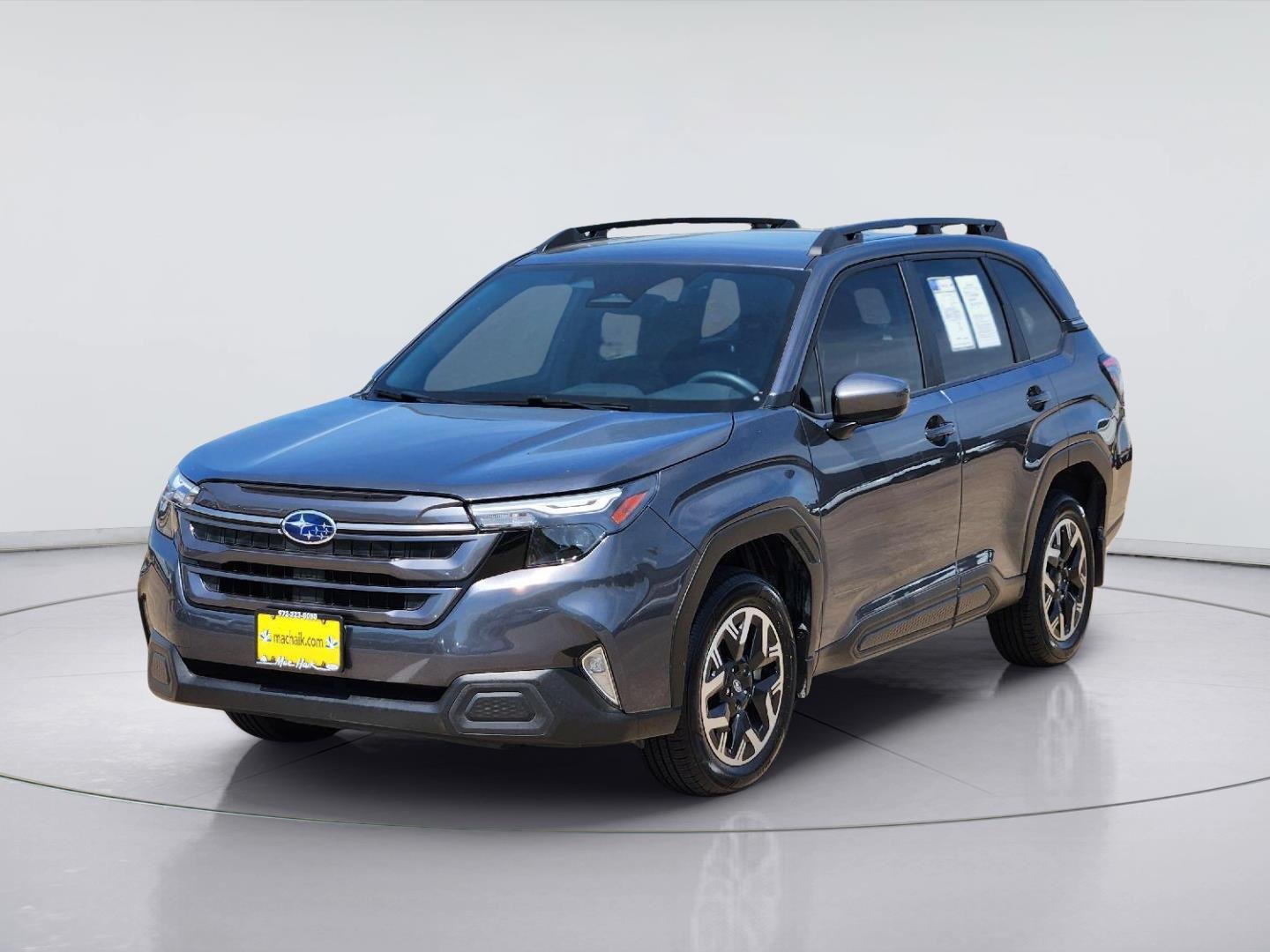 Used 2025 Magnetite Gray Metallic Subaru Premium image 3