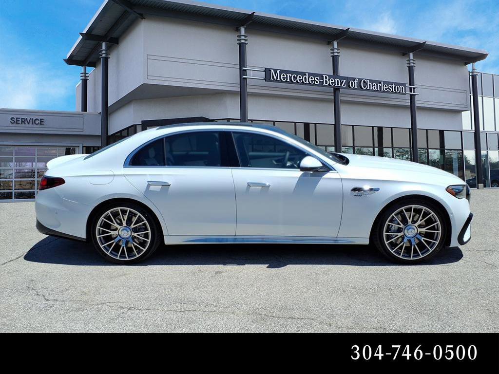 New 2026 Moonlight White Mercedes-Benz E53E image 2