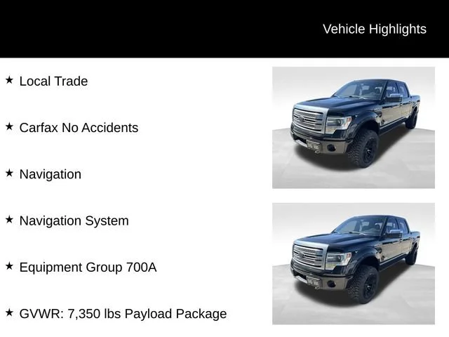 Used 2014 Black Ford Platinum image 5