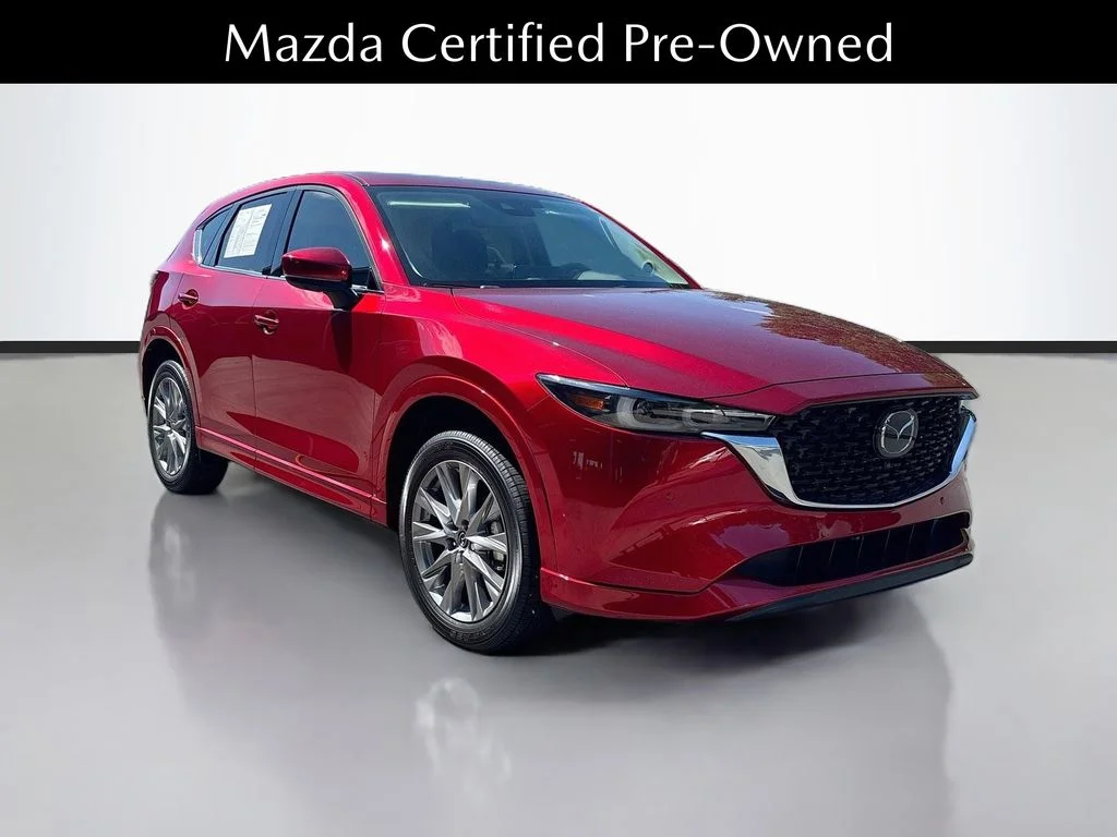 Certified Used 2025 Red Crystal Mazda 2.5 S Premium Plus Package image 1