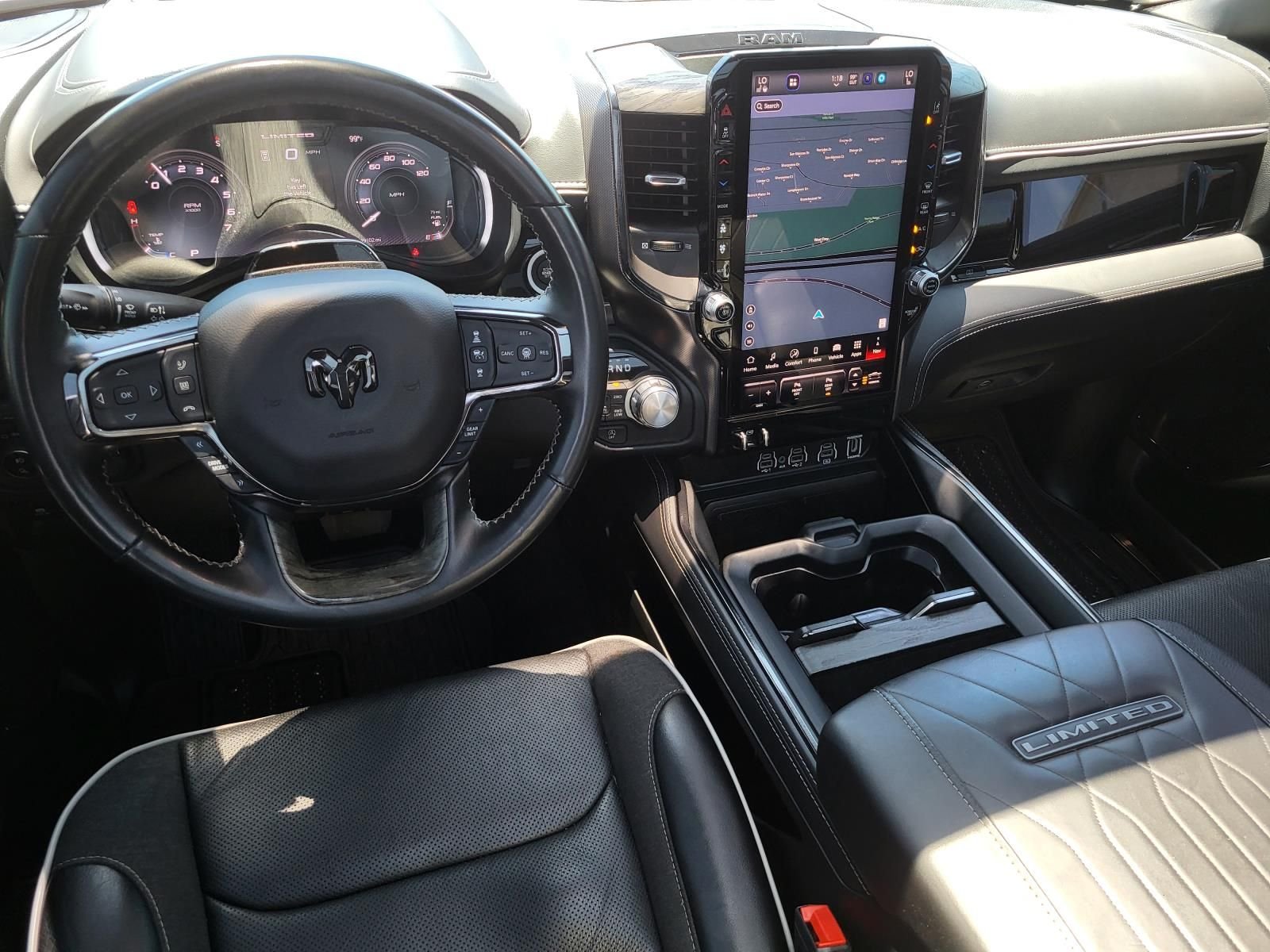 Used 2025 Bright White Clearcoat Ram Limited image 17
