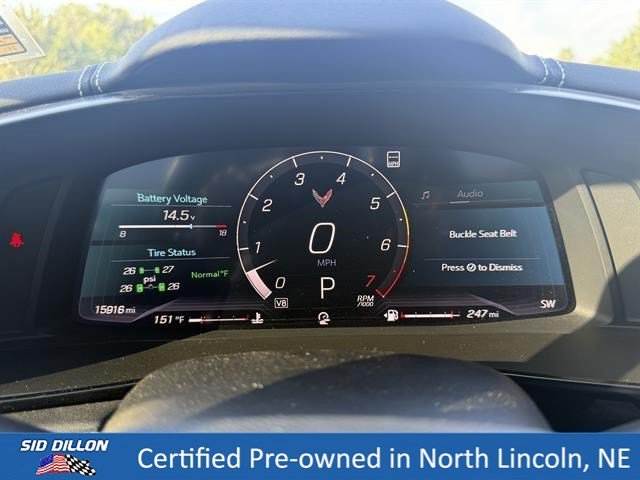Used 2021 Sebring Orange Tintcoat Chevrolet Stingray image 9