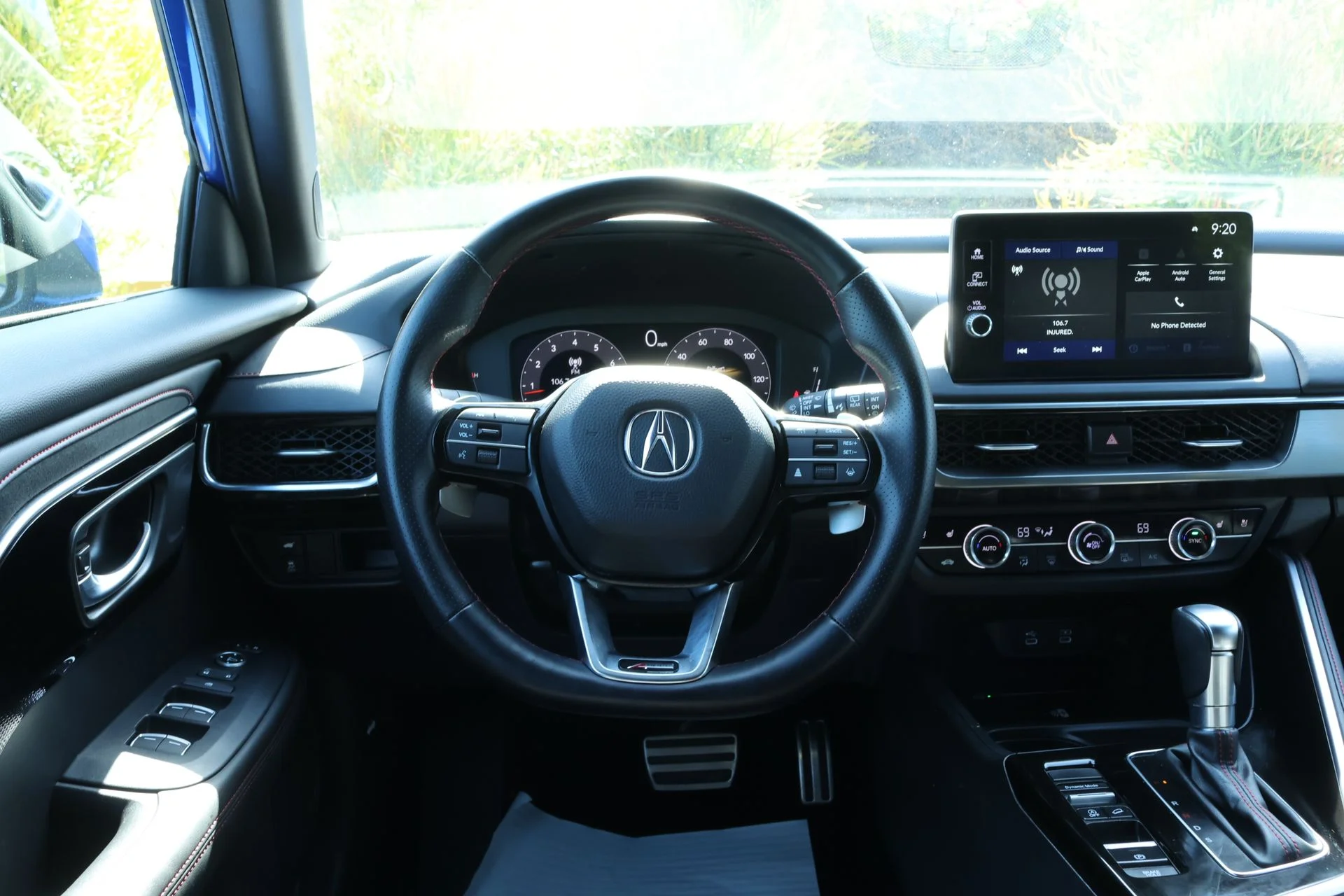 Used 2025 Adriatic Sea Blue Acura FWD A-SPEC image 9