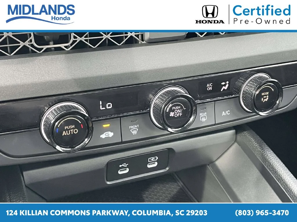 Certified Used 2025 Crystal Black Pearl Honda LX image 26
