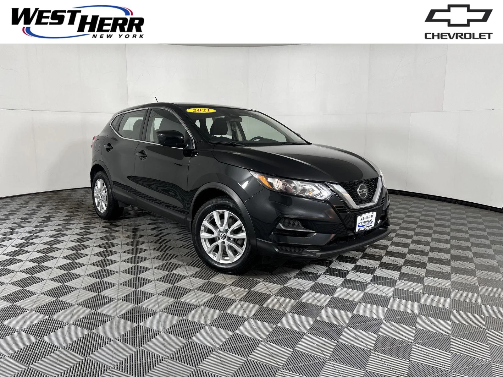 Used 2021 Magnetic Black Pearl Nissan S image 1