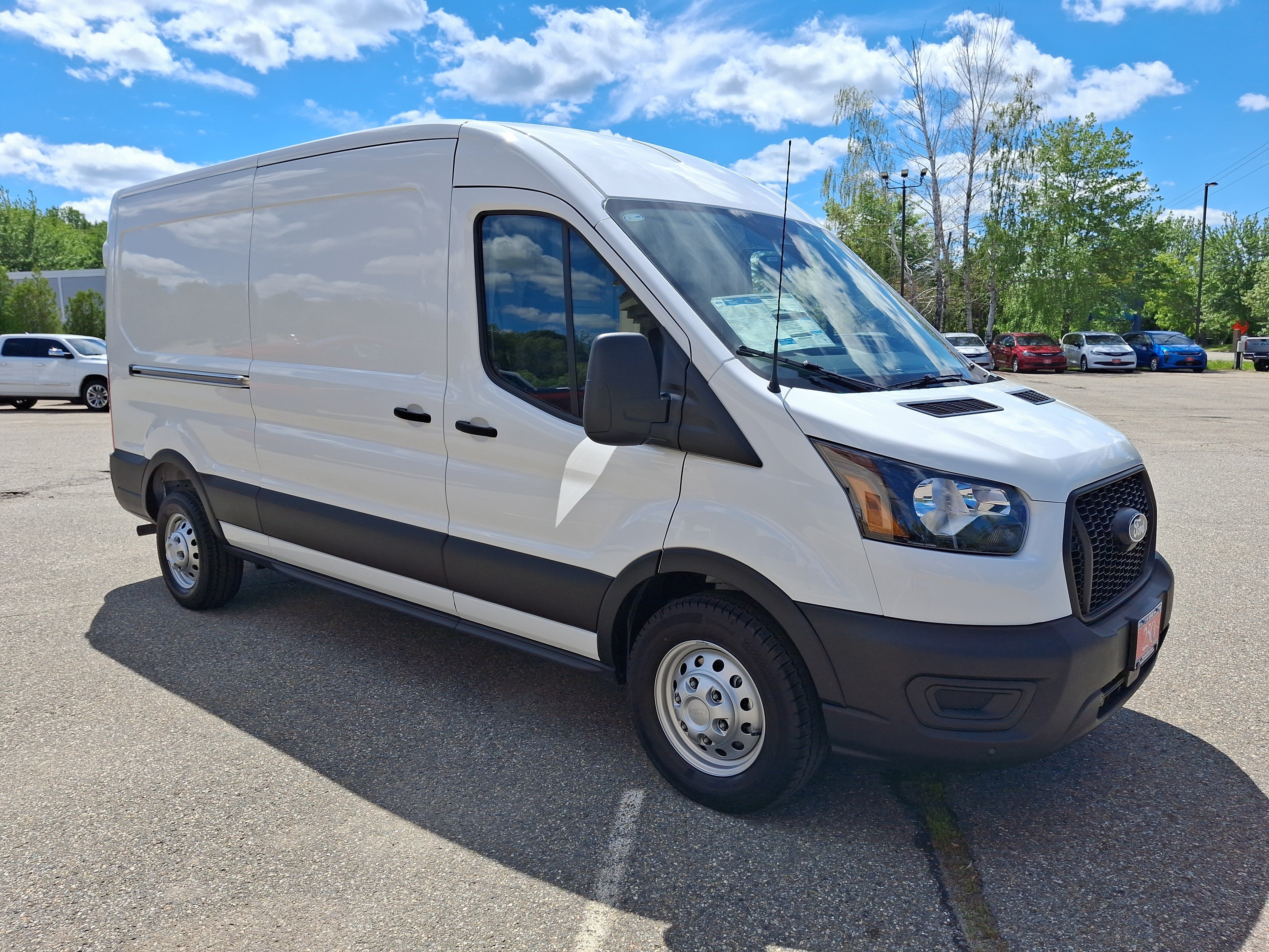 New 2026 Oxford White Ford Cargo Van image 3