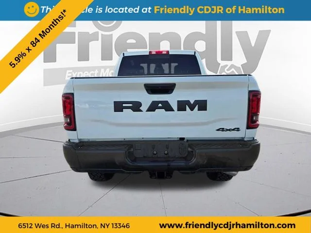 New 2026 Bright White Clear-Coat Exterior Paint RAM Tradesman image 6
