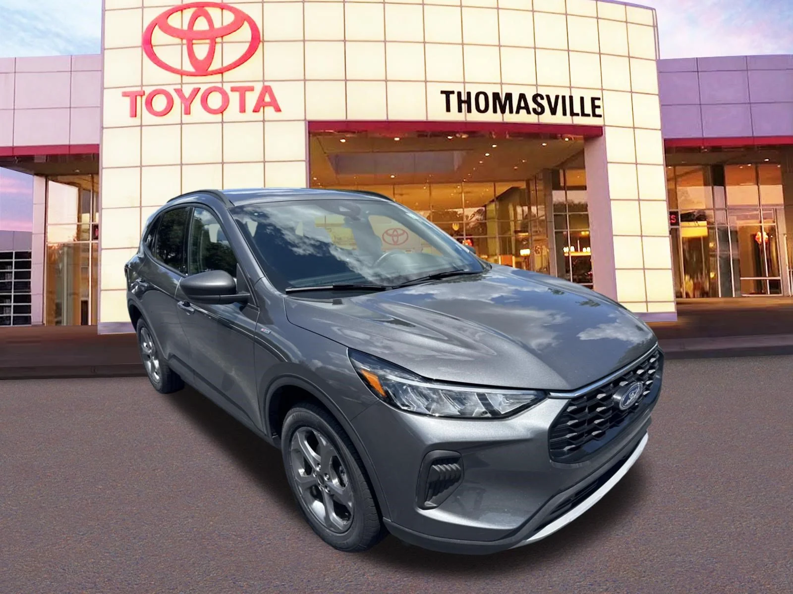 Used 2025 Gray Metallic Ford ST-Line image 3