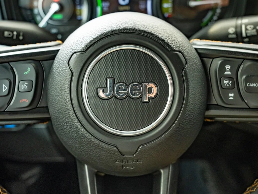Used 2024 Black Clearcoat Jeep Sport S 4xe image 28