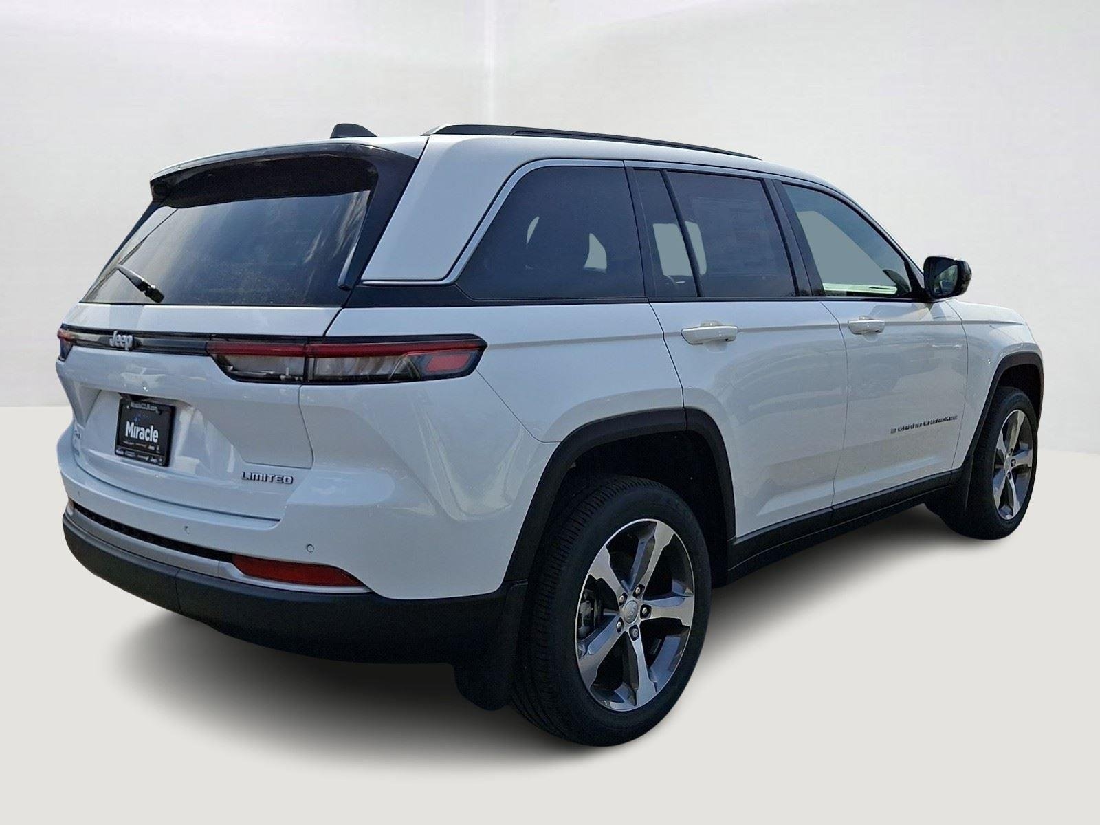 New 2026 Bright White Clearcoat Jeep Limited image 3